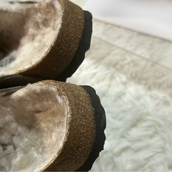 Birkenstock Boston Shearling Grey size 38 - Picture 7 of 12